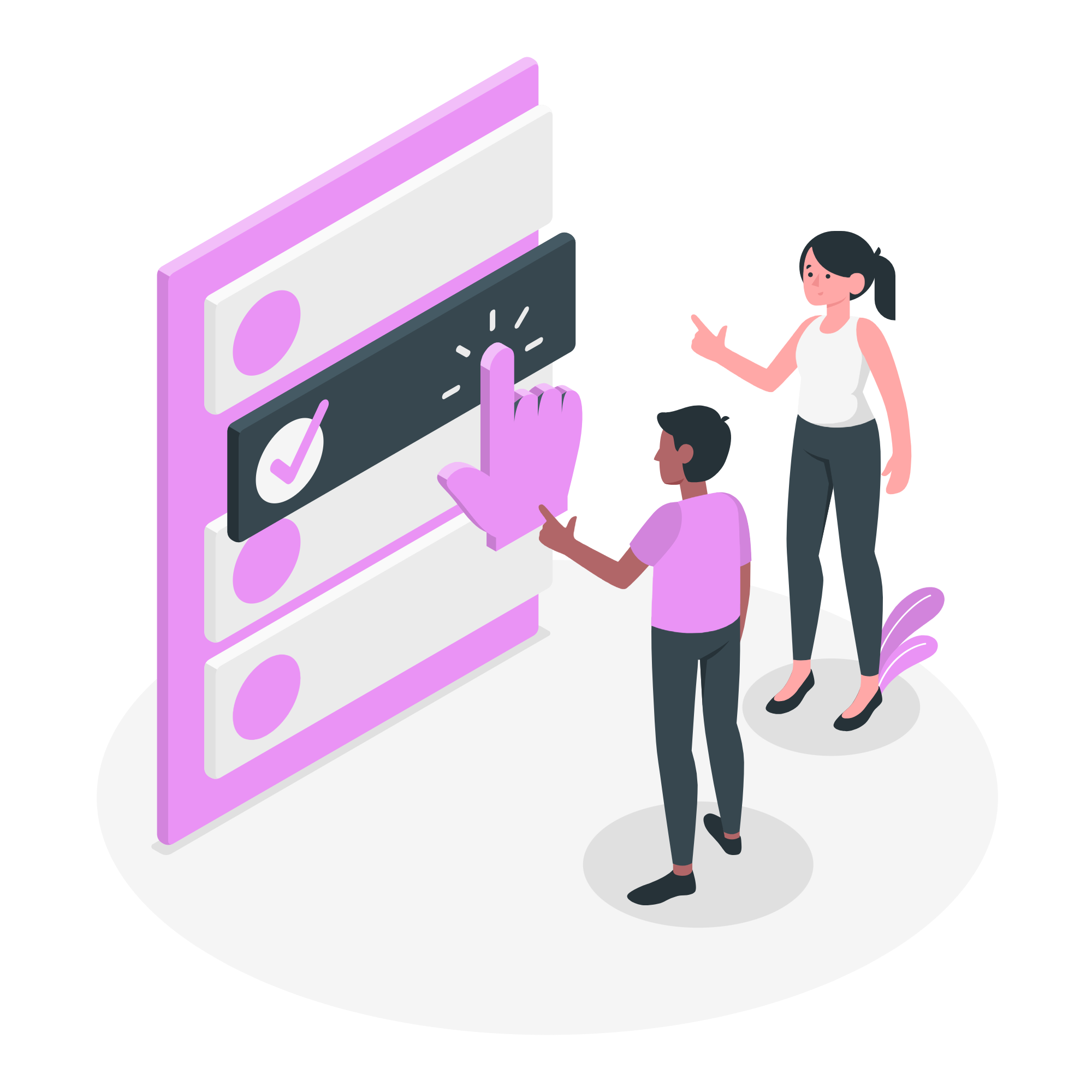 SEO recommendations illustration
